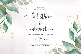 Bentho - Modern Calligraphy font