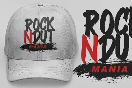 ROCKNDUT - Hand Brush Font