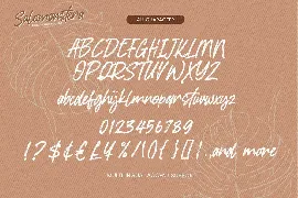 Salomonstera -  Really Alternative Typeface font