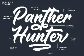 Panther Hunter font