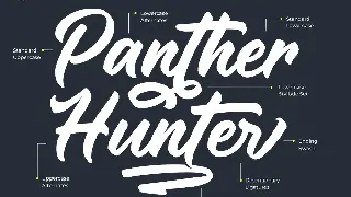 Panther Hunter font