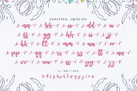 Mellatina - Beautiful Script font