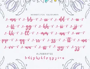 Mellatina - Beautiful Script font