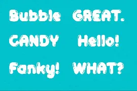 Balon - Bubble Font