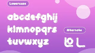 Balon - Bubble Font