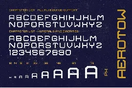 Aerotow Font