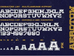 Aerotow Font