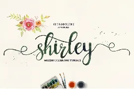 Shirley Script font