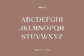 Mont Glinoza Modern Serif Font