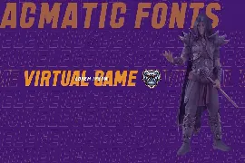 Acmatic font