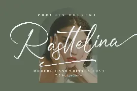 Rasttelina Modern Handwritten Font