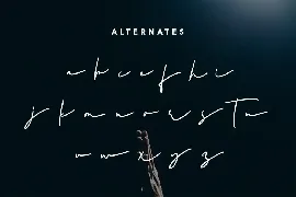 Blacksmith Signature - Stylish Signature Font