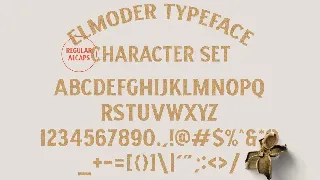 ELMODER REGULAR font