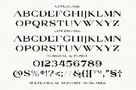 Morlac - Modern Serif font