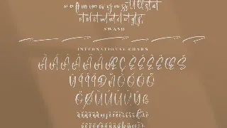 Registeria Modern Signature Font