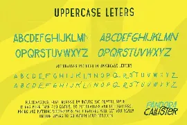 Pandora Callister Font