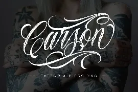 Bandito Script | Tattoo font