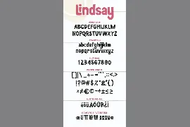 Lindsay - Funny Font