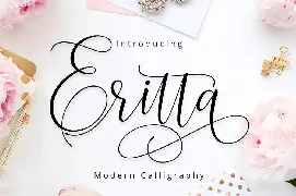 Eritta Script font