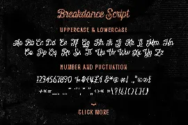 Breakdance Complete Family font