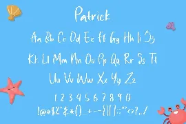 Patrick Cute Display Font