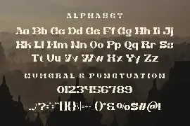 NESIA - A Modern Display Font