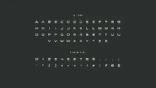 Punoer - Futuristic Font