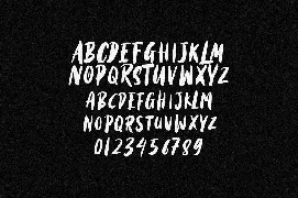 Black Torch - Dry Brush Font