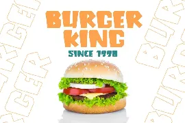 King Food - Display Font