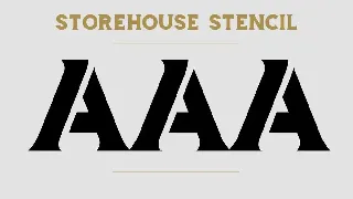 Storehouse Font