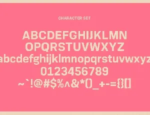 Rigsta Sans Serif Display Font