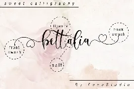 Delisha - Wedding Font