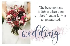 Delisha - Wedding Font