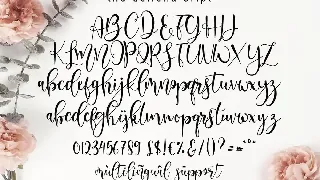 Delisha - Wedding Font