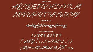 Prechley Modern Signature Font