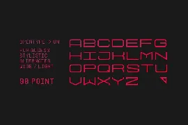 Archimoto V.00 font