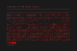 Archimoto V.00 font