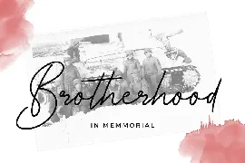 Bastogne Signature Font