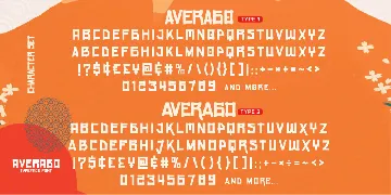 Averago - Unique Handmade Font