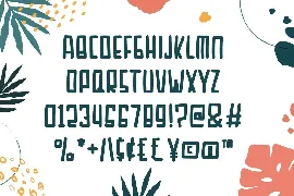 Sunday Beach - Cute Display Font