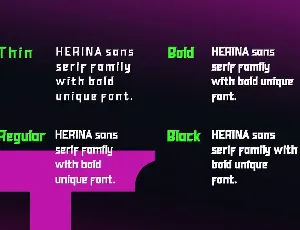 Herina font