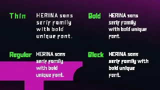 Herina font