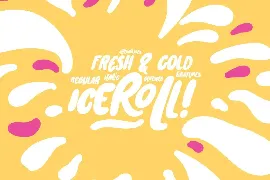 Iceroll Font