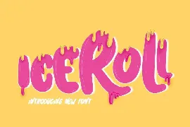 Iceroll Font