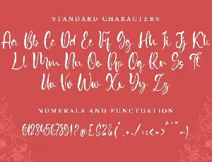 Roselitta - Wedding Font