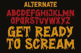 Shadows Fright - A Modern Spooky Font