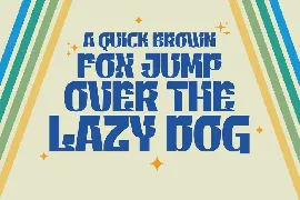 difayuni | Groovy Retro Font