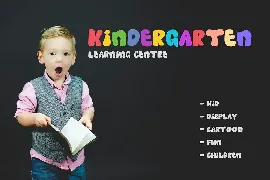 Kido - Fun Children Display Font