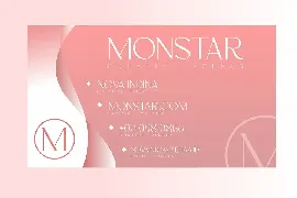 Monstar | Modern Sans font