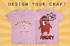 Angry Monsta - A Funny Font with doodles